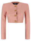 Balmain Testa Di Leone Bolero Blazer