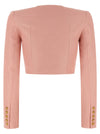 Balmain Testa Di Leone Bolero Blazer