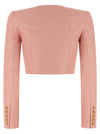Balmain Testa Di Leone Bolero Blazer