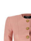 Balmain Testa Di Leone Bolero Blazer