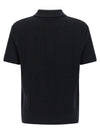 Balmain Monogram Knit Polo Shirt