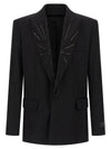Balmain Crystal Blazer