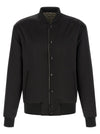Balmain Monogram Reversible Bomber Jacket