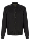 Balmain Monogram Reversible Bomber Jacket