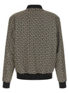 Balmain Monogram Reversible Bomber Jacket