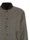 Balmain Monogram Reversible Bomber Jacket