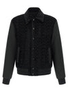 Balmain Velvet Bomber Jacket
