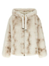 Herno Faux Fur Bomber Jacket