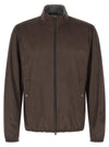 Herno Suede Effect Jacket