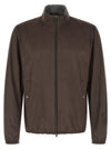 Herno Suede Effect Jacket