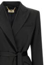 Elisabetta Franchi Stretch Satin Blazer