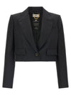 Elisabetta Franchi Cropped Blazer
