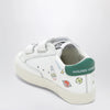 Golden Goose Old School sneakers in white leather with astronaut detail