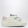 Golden Goose Set Sneakers Baby School white/pink with socks