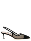 Aquazzura Gia Mesh Slingback