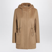  Max Mara Beige zibeline camel parka