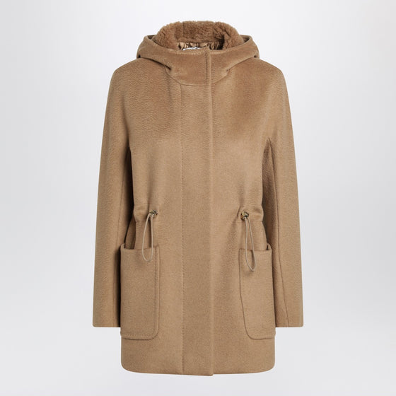 Max Mara Beige zibeline camel parka