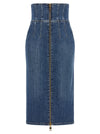 Elisabetta Franchi Denim Skirt
