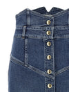 Elisabetta Franchi Denim Skirt