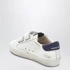 Golden Goose Old School sneakers in white/blue leather