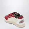 Golden Goose Ball Star sneakers in white/red