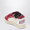 Golden Goose Ball Star sneakers in white/red