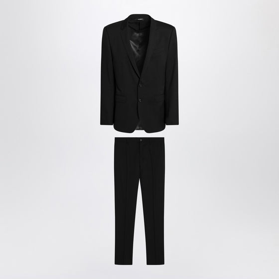 Dolce & Gabbana Dolce&Gabbana Black single-breasted virgin wool suit