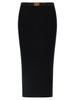 Elisabetta Franchi Ribbed Knit Skirt