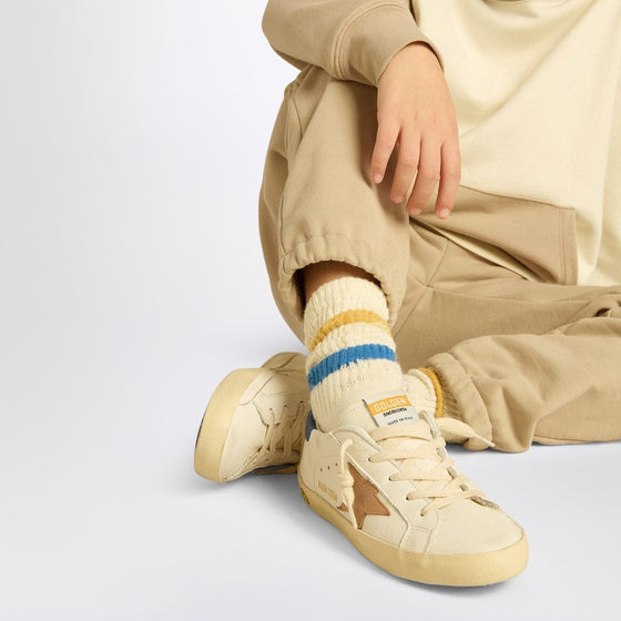 Golden Goose Ivory cotton-blend socks