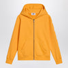 Golden Goose Mustard yellow zip-up sweatshirt with stars