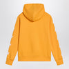 Golden Goose Mustard yellow zip-up sweatshirt with stars
