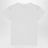 Golden Goose White T-shirt with Glitter Logo