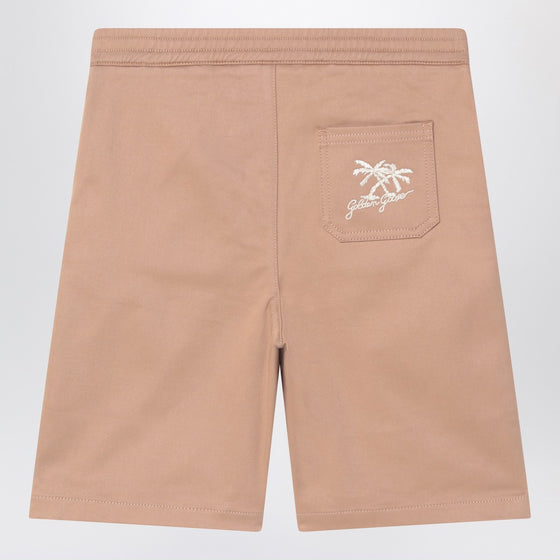 Golden Goose Dark beige cotton shorts