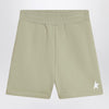 Golden Goose Sage green shorts in cotton blend
