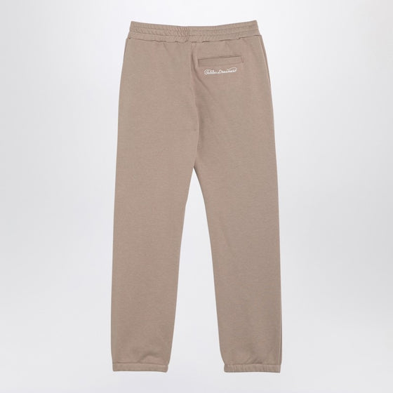Golden Goose Beige cotton-blend jogging trousers