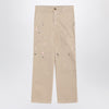 Golden Goose Beige trousers with splatter details