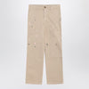 Golden Goose Beige trousers with splatter details