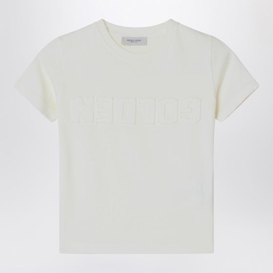 Golden Goose White t-shirt with logo