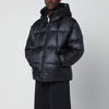 Goldwin Black padded parka in Pertex Quantum