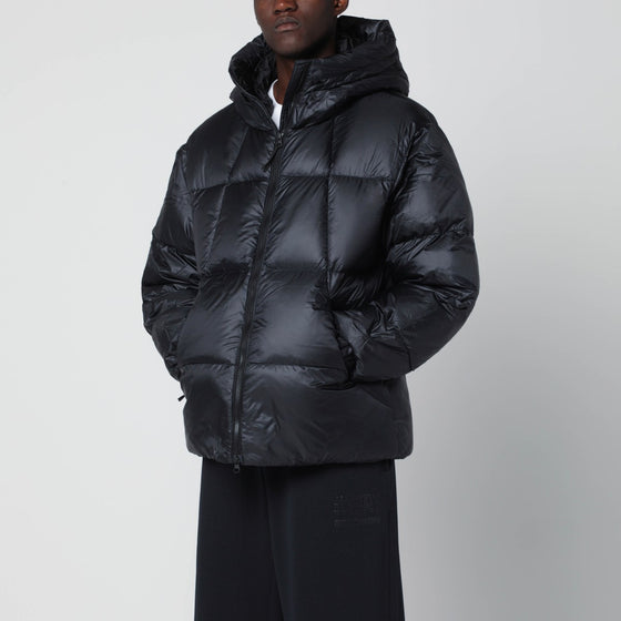 Goldwin Black padded parka in Pertex Quantum