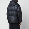 Goldwin Black padded parka in Pertex Quantum