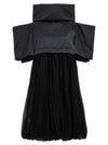 Comme Des Garcons Comme Des GarÇons Two-material Dress