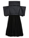 Comme Des Garcons Comme Des GarÇons Two-material Dress