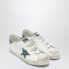 Golden Goose Super-Star sneakers in white/green
