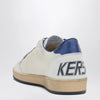 Golden Goose White/metallic blue Ballstar sneakers