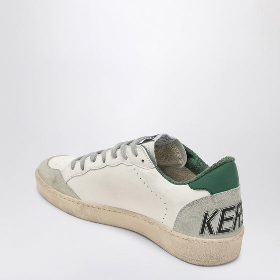 Golden Goose Ballstar white/green sneaker