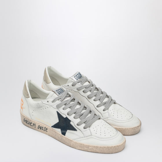 Golden Goose Ball Star sneakers in white/blue/ice