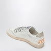 Golden Goose Ball Star Sneakers in white/blue/ice