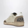 Golden Goose Cream/white/marble/blue Ball Star sneakers