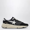 Golden Goose Running Sole Sneakers black/white